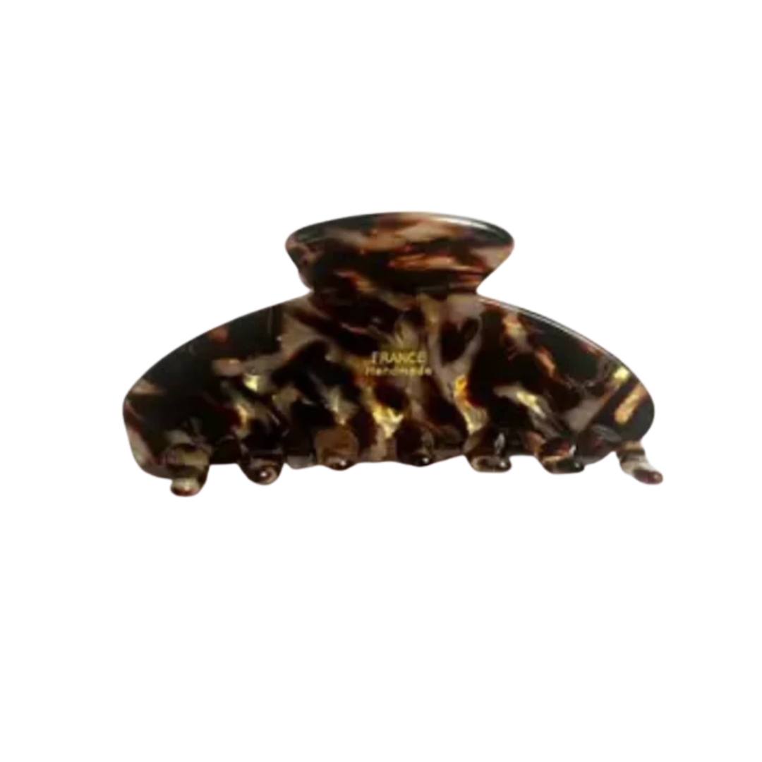 Marbled Texture Claw Clip