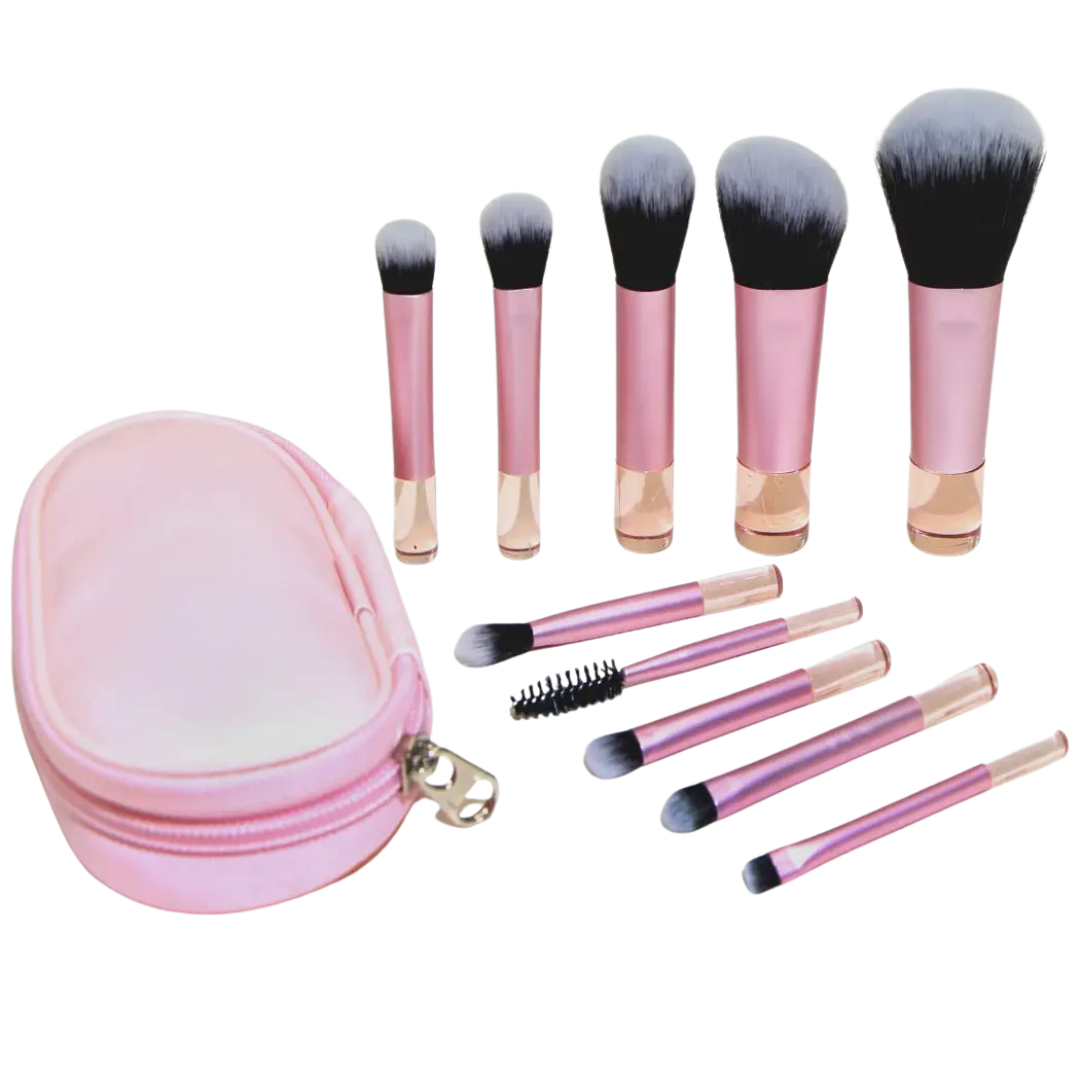 Smoosh - 10 Piece Mini Makeup Brush Set