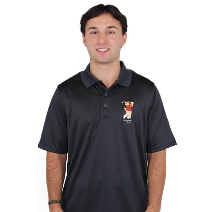 grey frankie golf polo