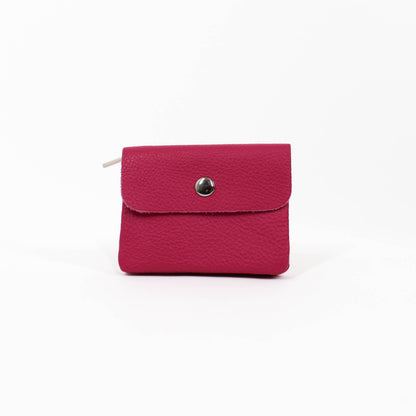 Fuchsia Genuine Leather Wallet