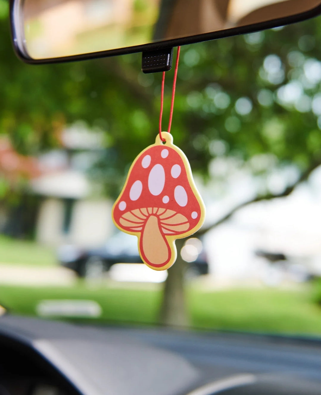 mushroom car air freshener