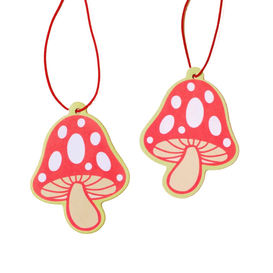 mushroom car air freshener