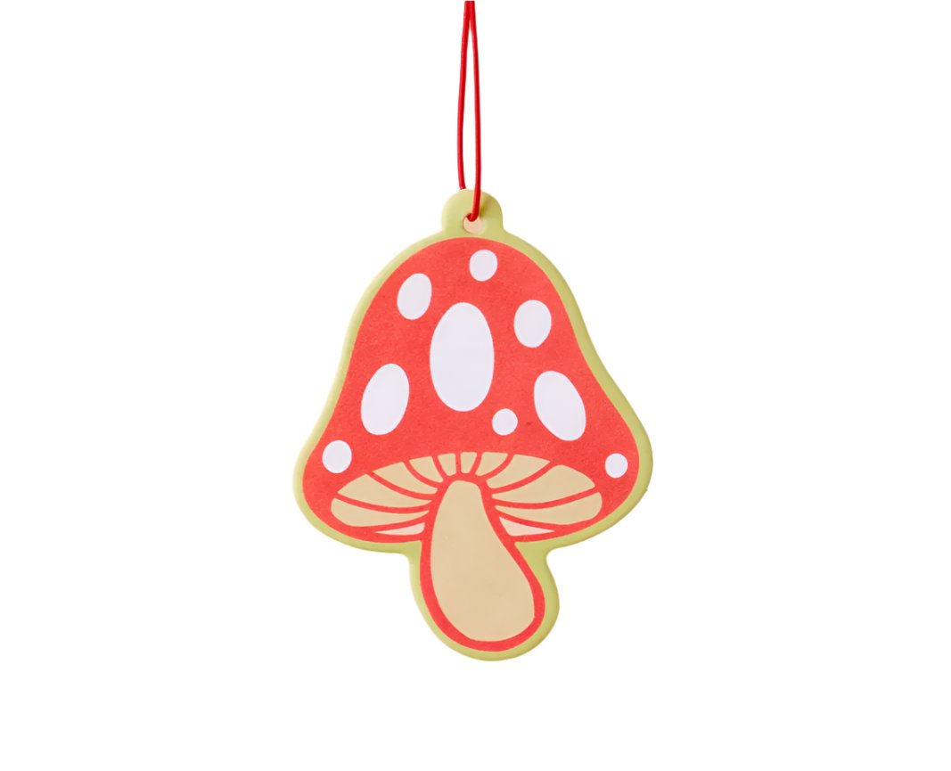 mushroom car air freshener