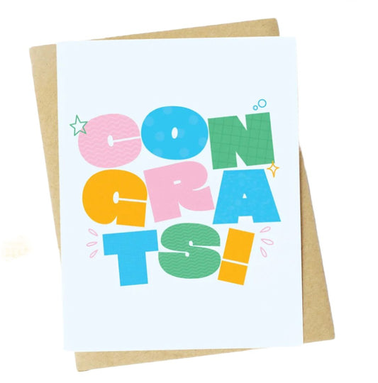 "Congrats!" Greeting Card