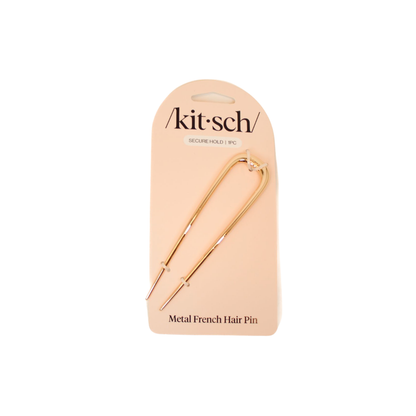 Gold French Hair Pin