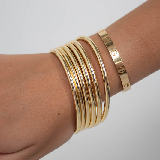 gold bangle bracelets