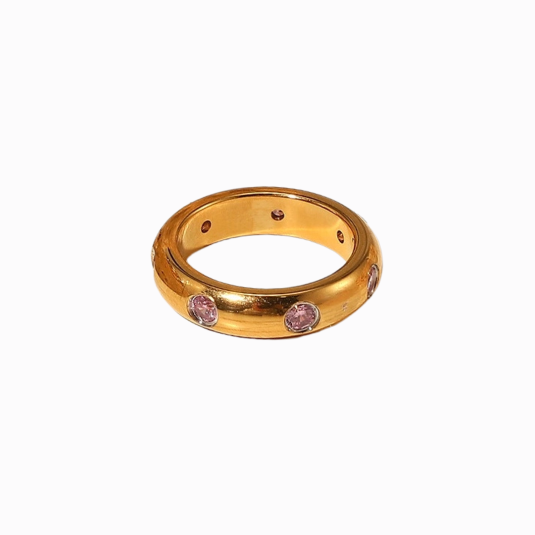 purple gem ring