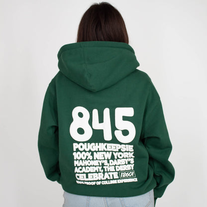 green 845 hoodie