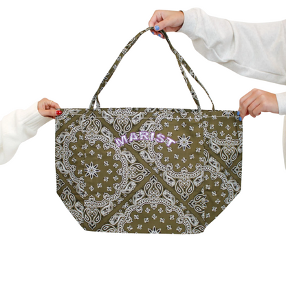 Green Bandana Tote
