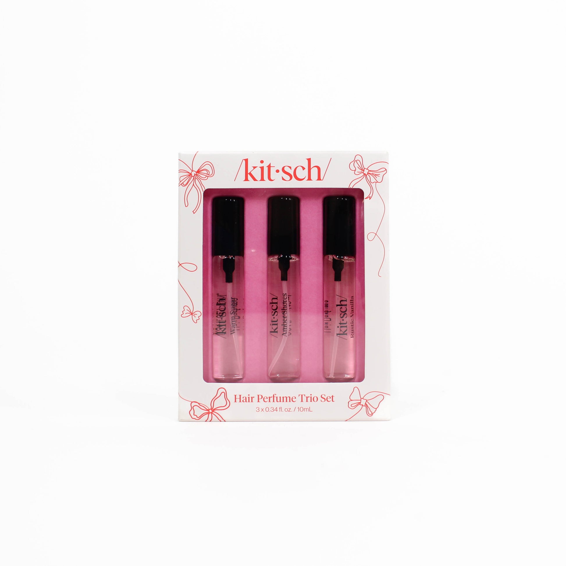 holiday hair perfume trio set kitsch