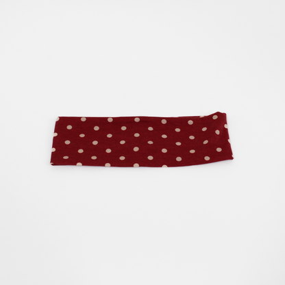 Polka Dot Cotton Headband
