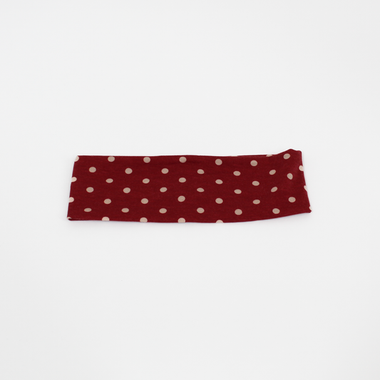 Polka Dot Cotton Headband