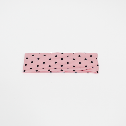 Polka Dot Cotton Headband