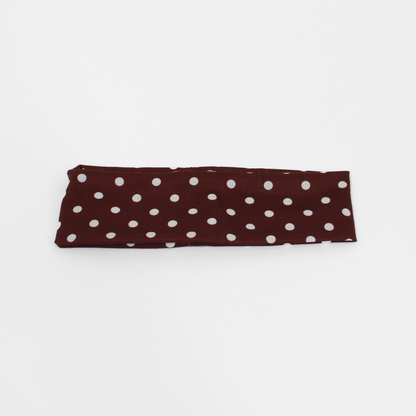 Polka Dot Cotton Headband