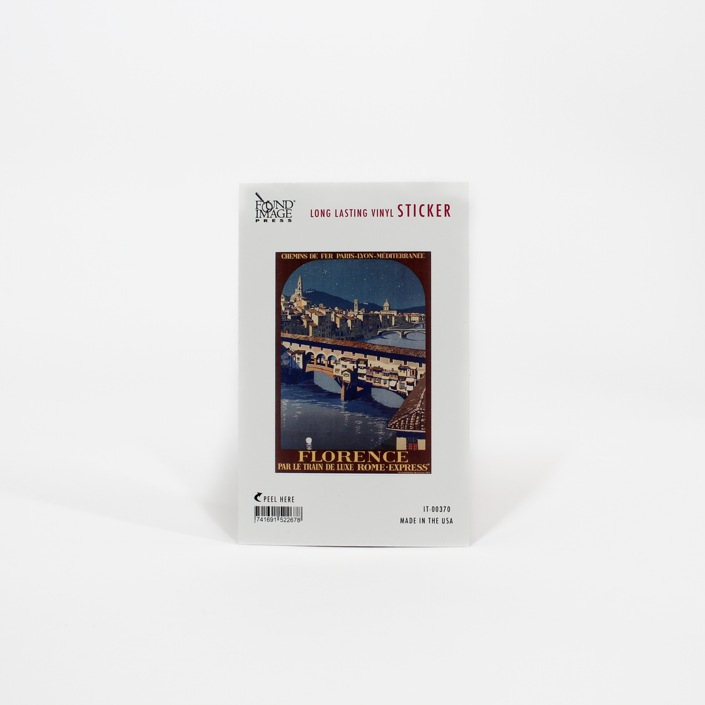 Florence Bridge Sticker