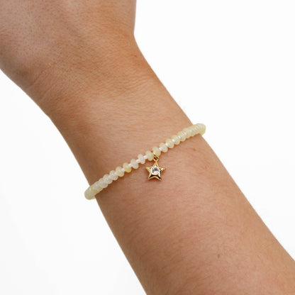 dainty. Crystal Star Bracelet