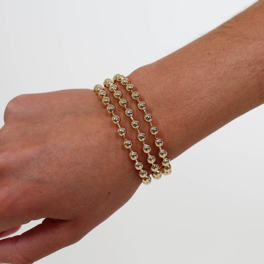 Metal Ball Cuff