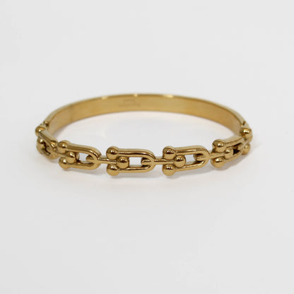 Hardware Link Bangle Bracelet