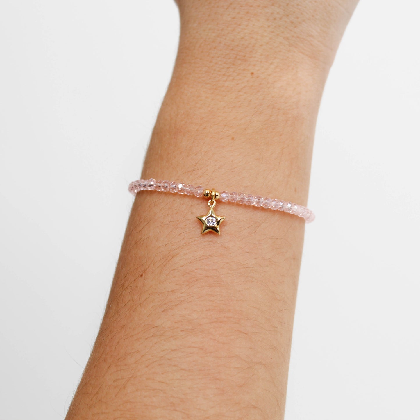 dainty. Crystal Star Bracelet