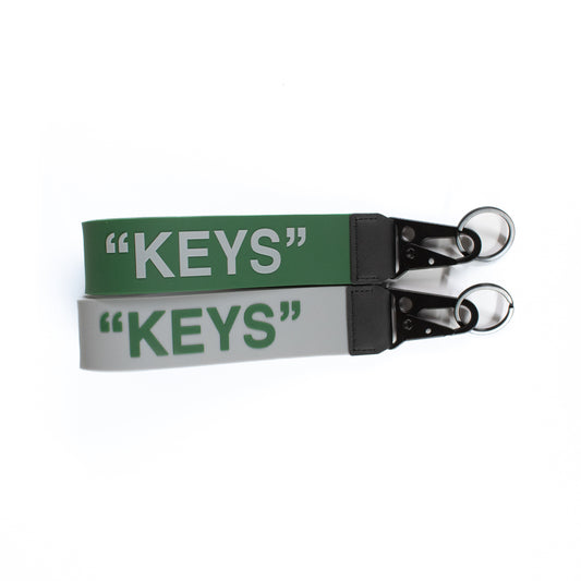 "KEYS" Rubber Keychain