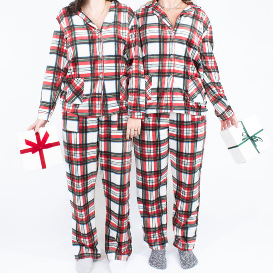 Plaid Pajama Set