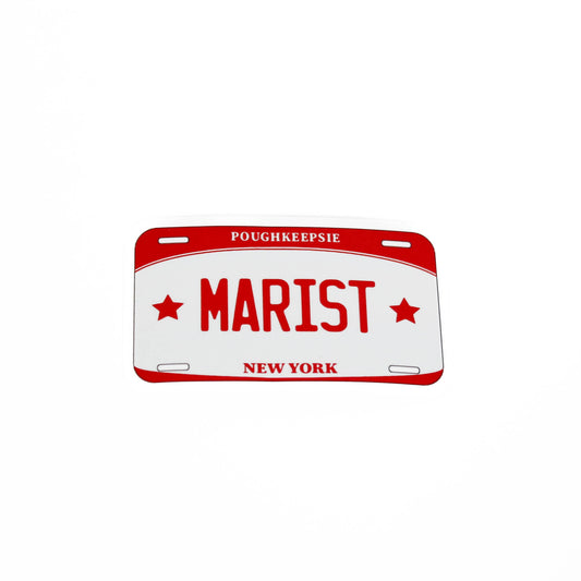 Marist License Plate Sticker