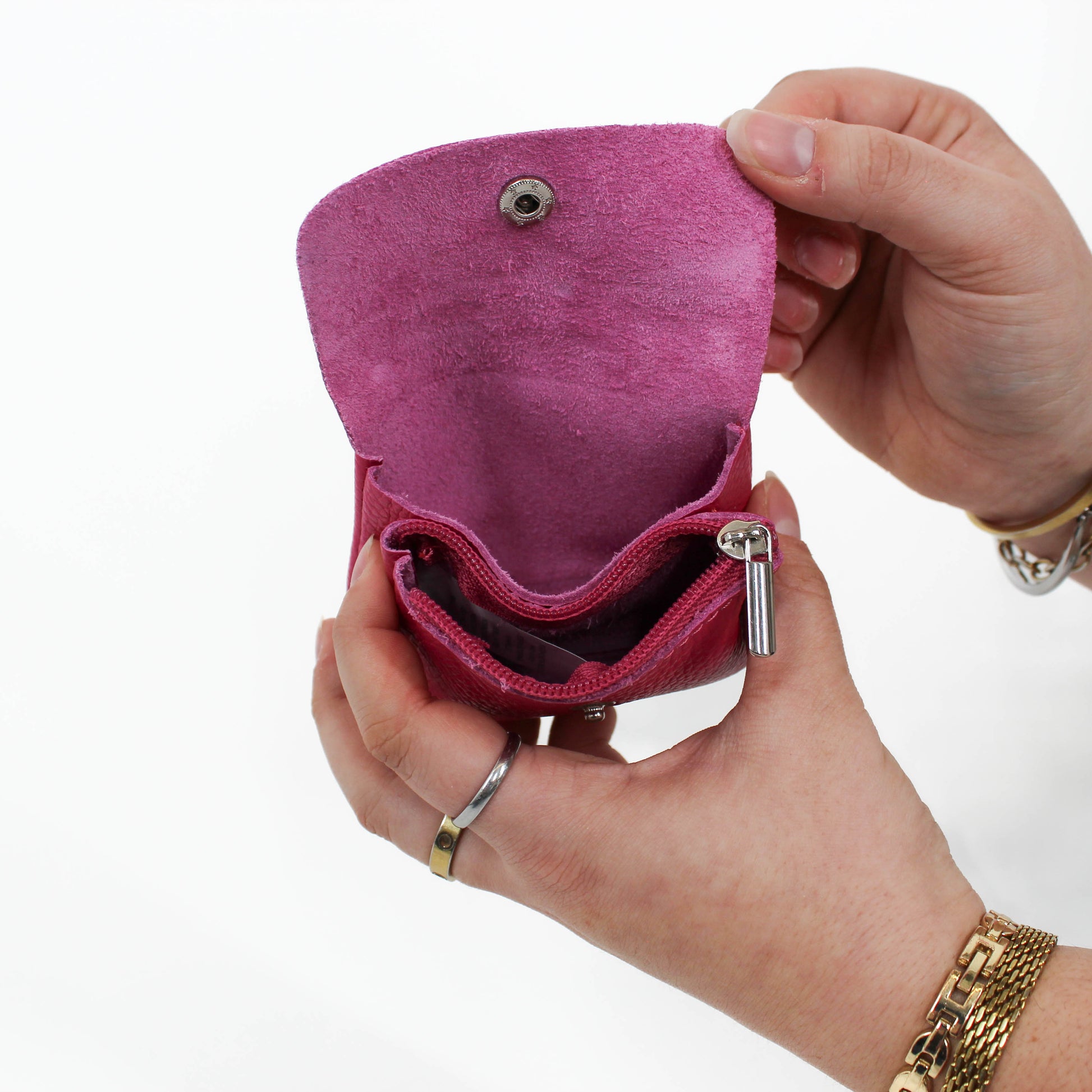 Interior of Genuine Leather Wallet