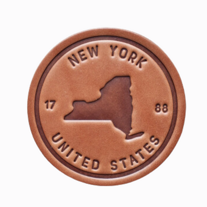 leather, coaster, new york