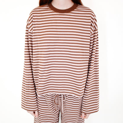 Stripe Long Sleeve Top