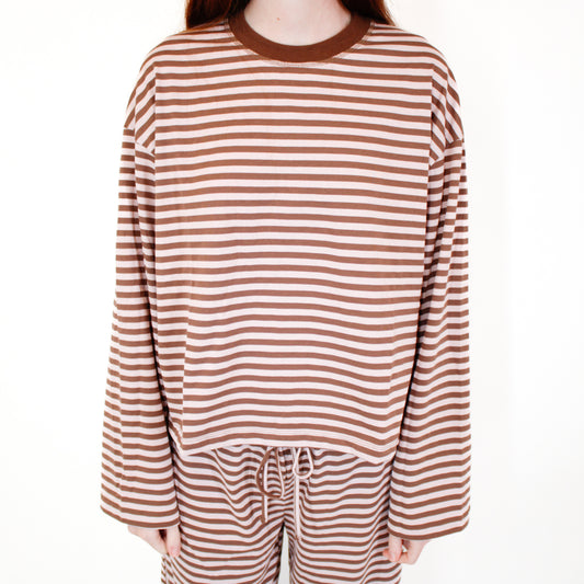Stripe Long Sleeve Top