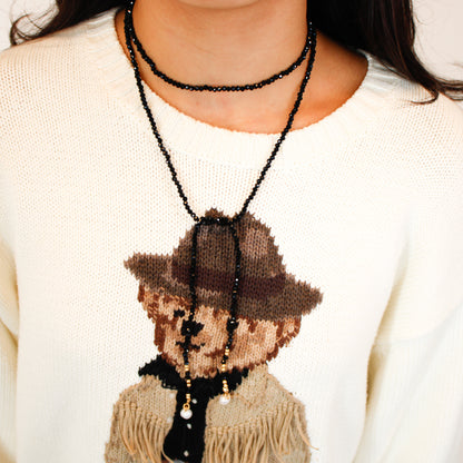 dainty. Wrap Necklace