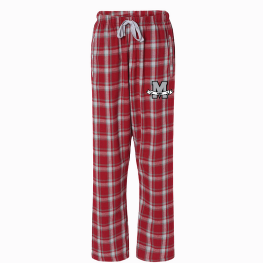 Marist Flannel plaid pants, Marist pajama pants