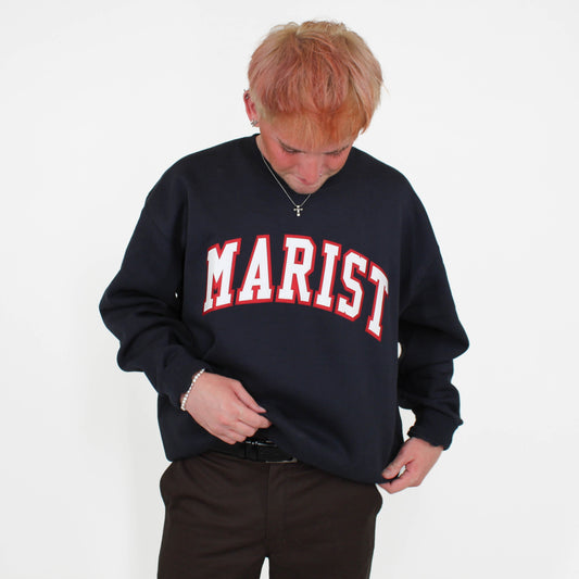 Marist Navy Crewneck