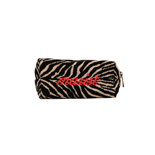 Marist Zebra Cosmetic Bags