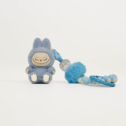 Blue Labubu Keychain