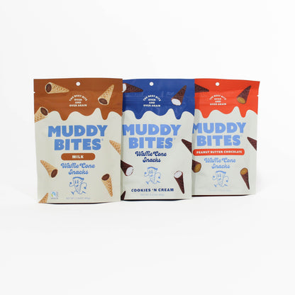 Muddy Bites Waffle Cone Snacks