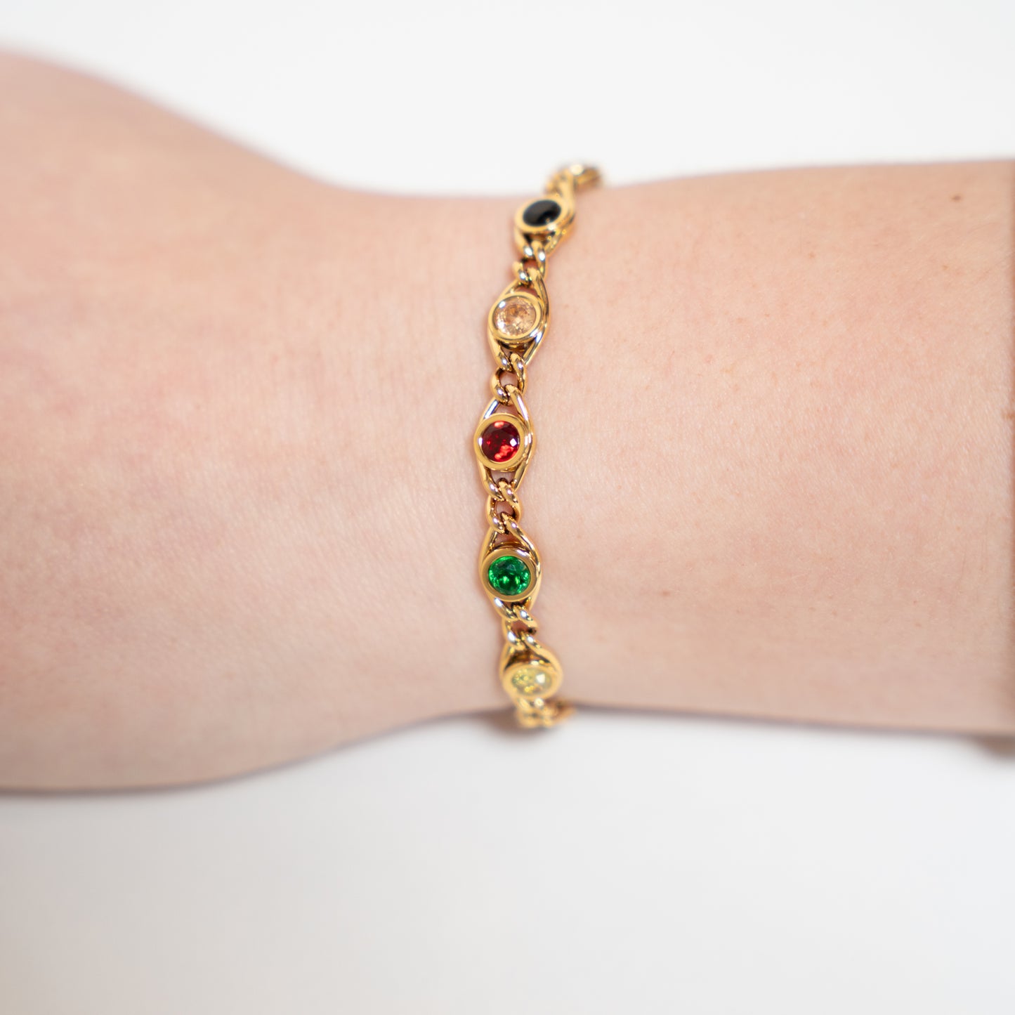 Multi-Gem Bracelet