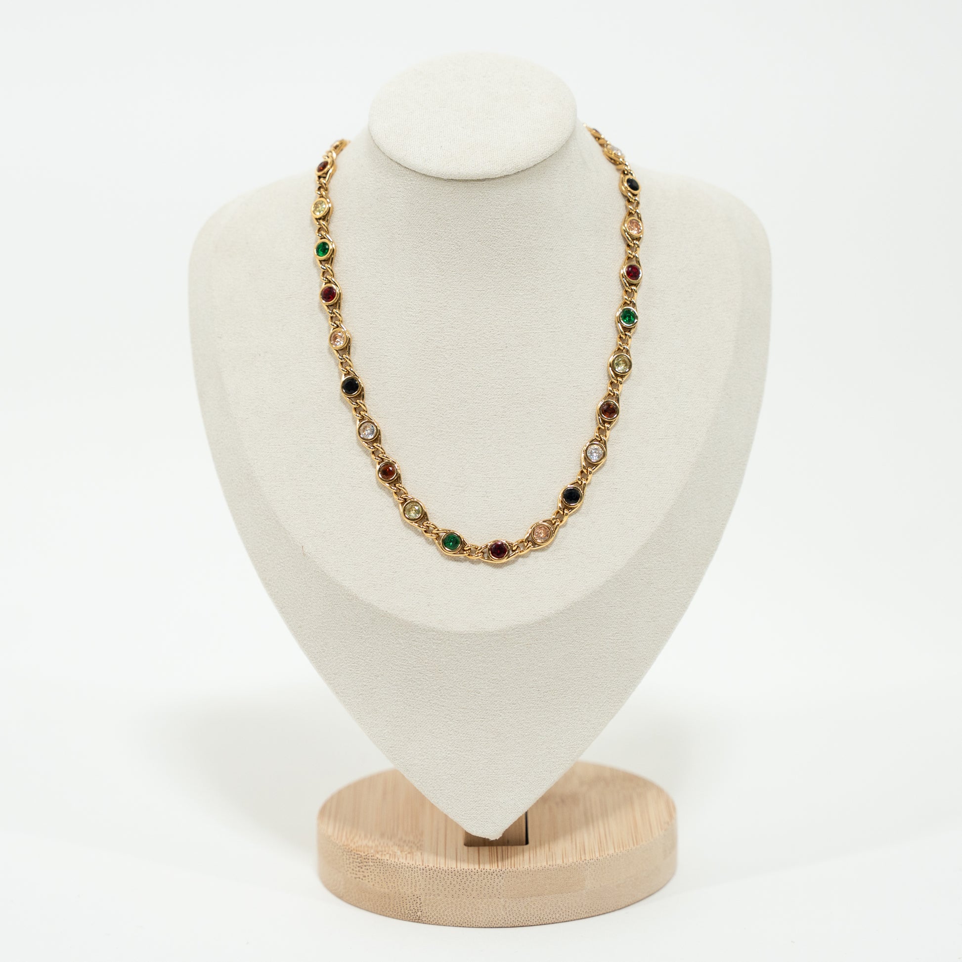 gem necklace