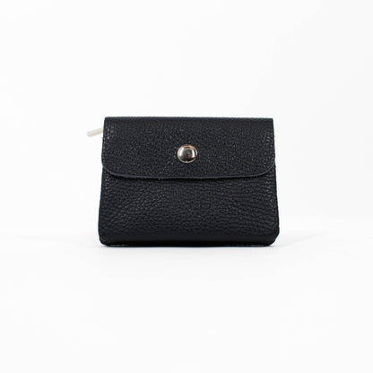 Navy Genuine Leather Wallet
