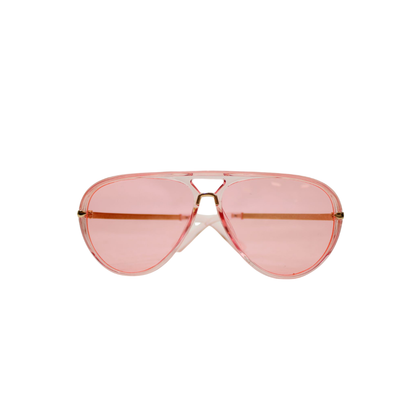 Pink Aviator Sunglasses 