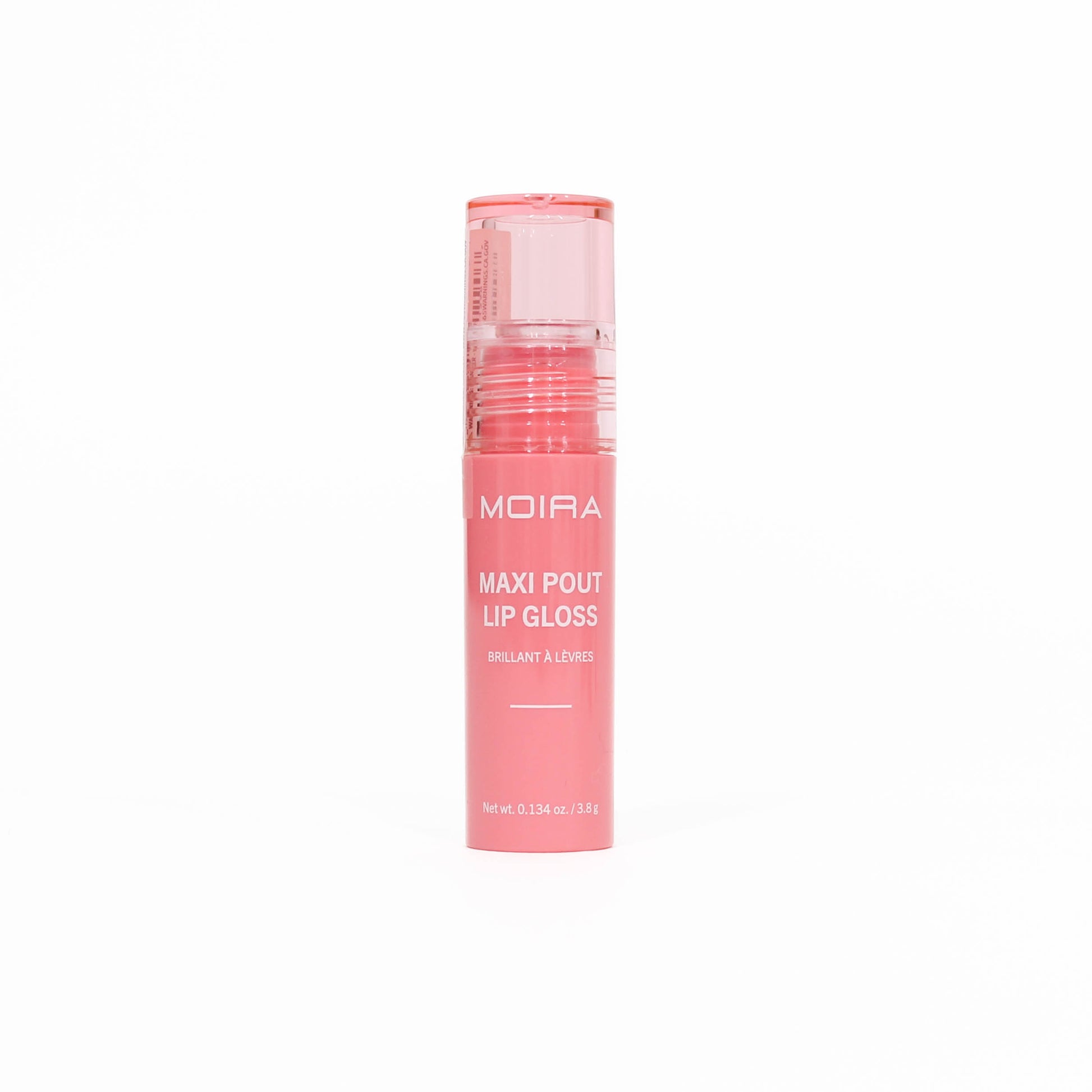 moira pink lip gloss