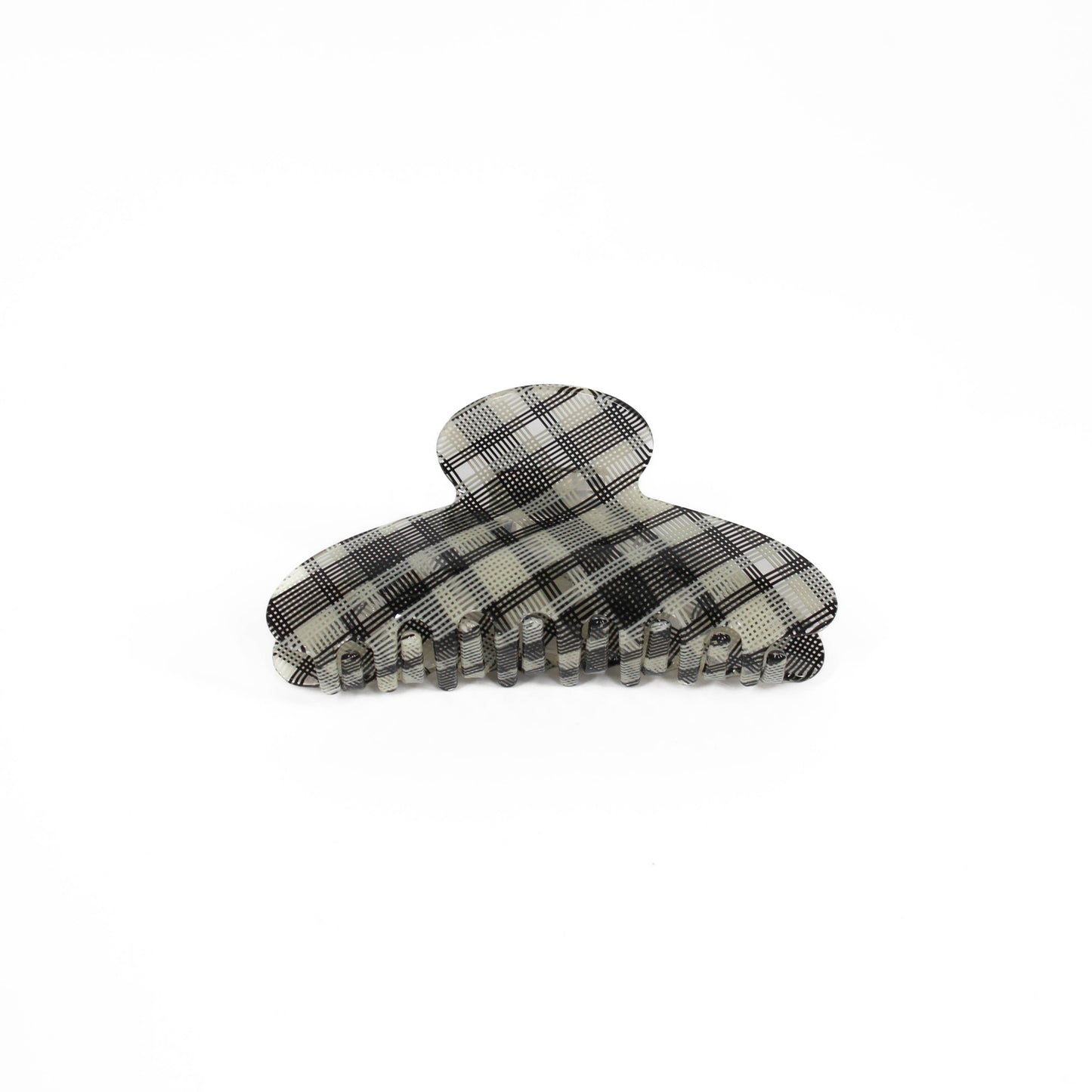 Plaid Large Hair Clip