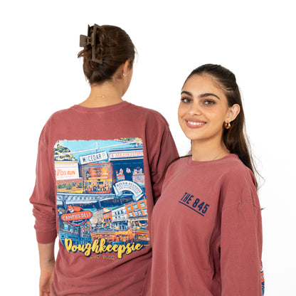 Poughkeepsie Long Sleeve Shirt, Marist 845 long sleeve shirt 