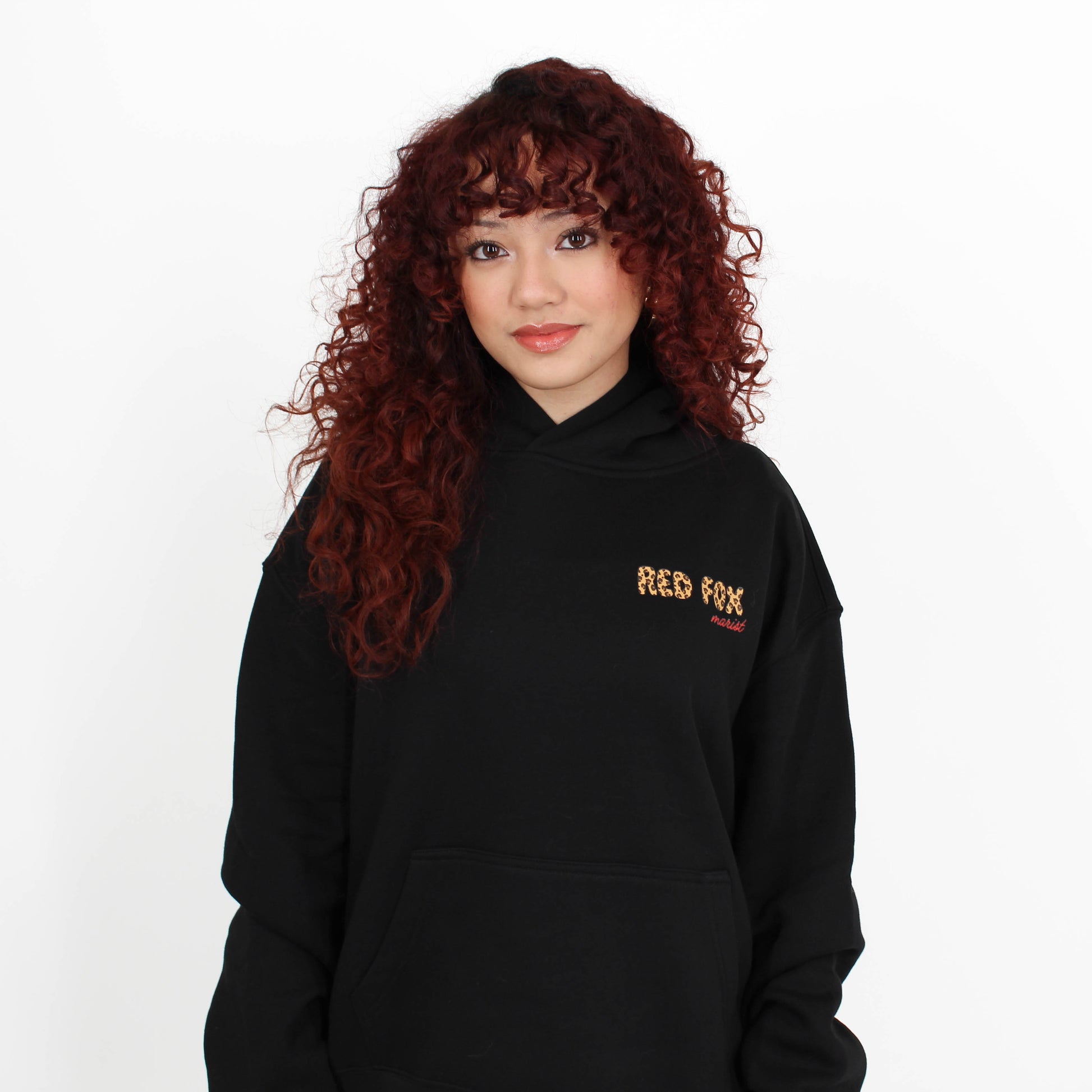 Red Fox Cheetah Kiss Hoodie