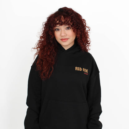 Red Fox Cheetah Kiss Hoodie
