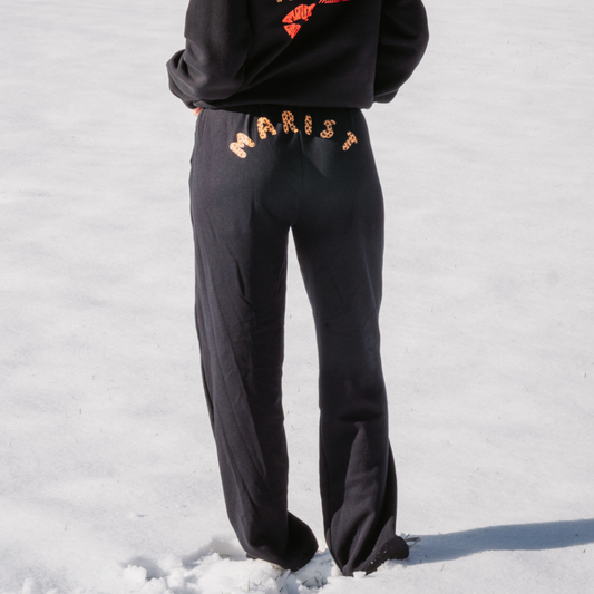 Red Fox Cheetah Kiss Sweatpants