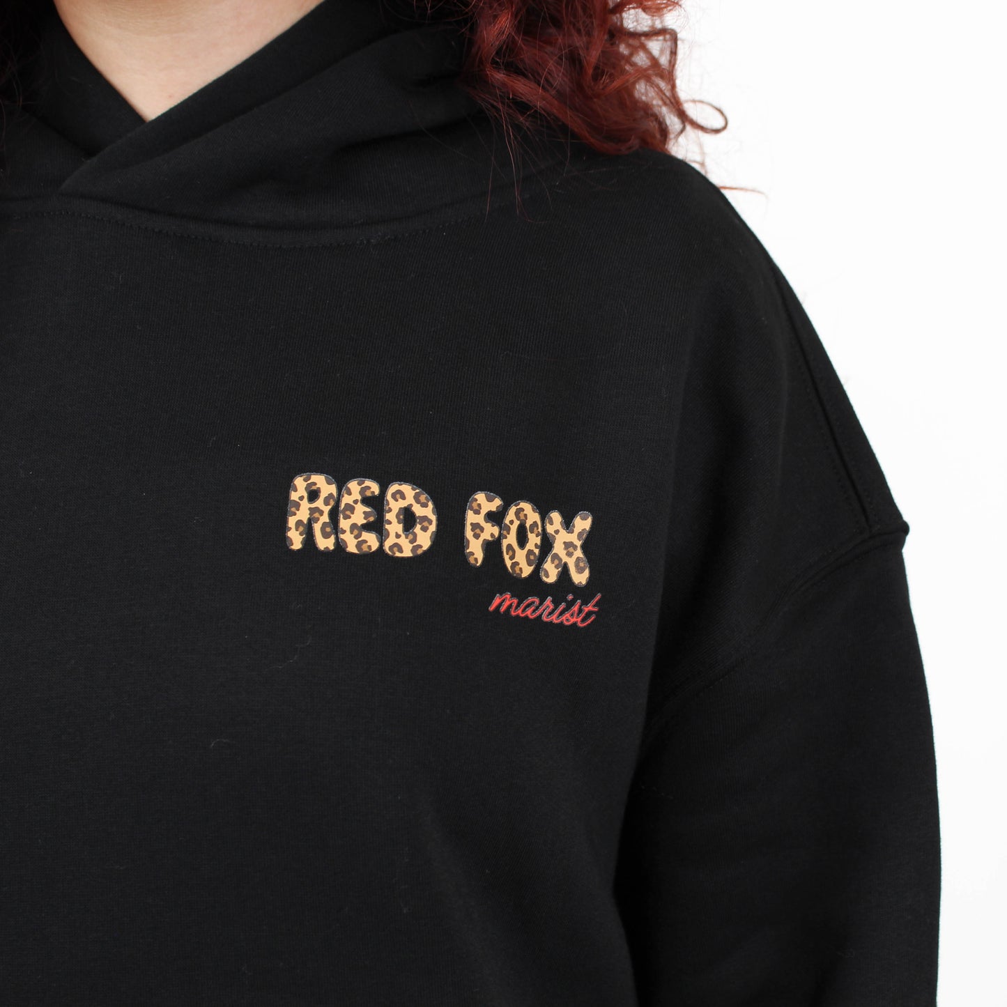 Red Fox Cheetah Kiss Hoodie