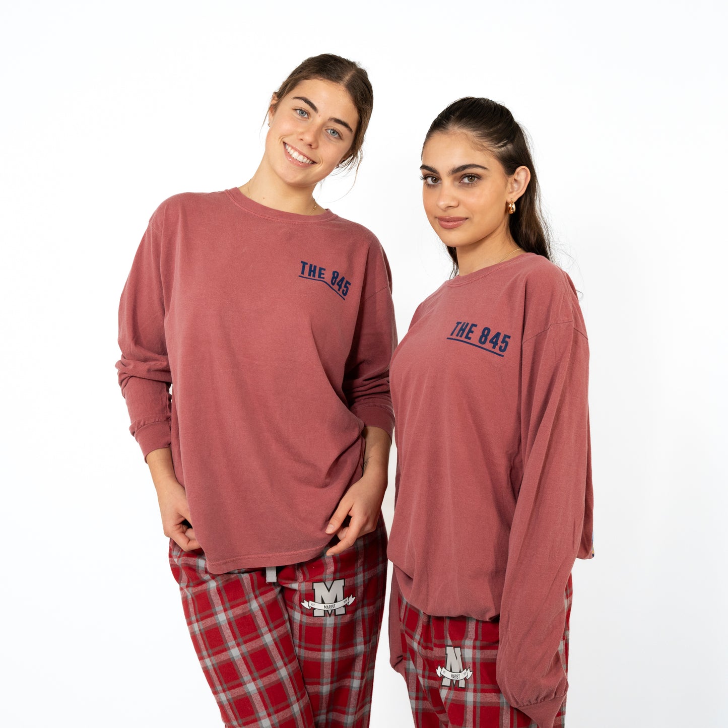 marist Red and Grey Plaid Pajama Pants, marist flannel pants