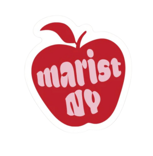 Marist Apple Sticker