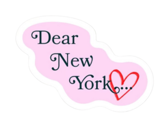 Dear New York Sticker